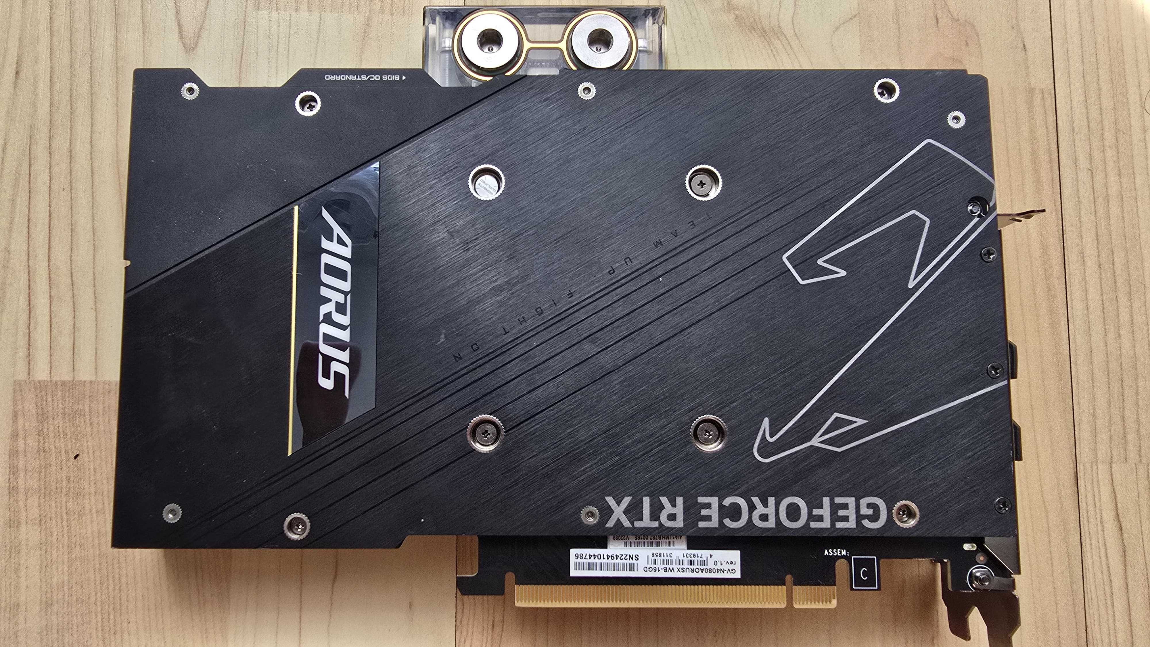 Gigabyte Aorus GeForce RTX 4080 Xtreme Waterforce WB 16GB GDDR6X