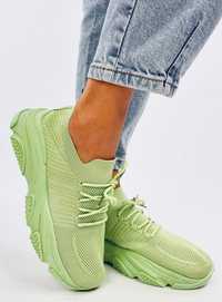 Buty Sportowe Skarpetkowe Fabre L.green