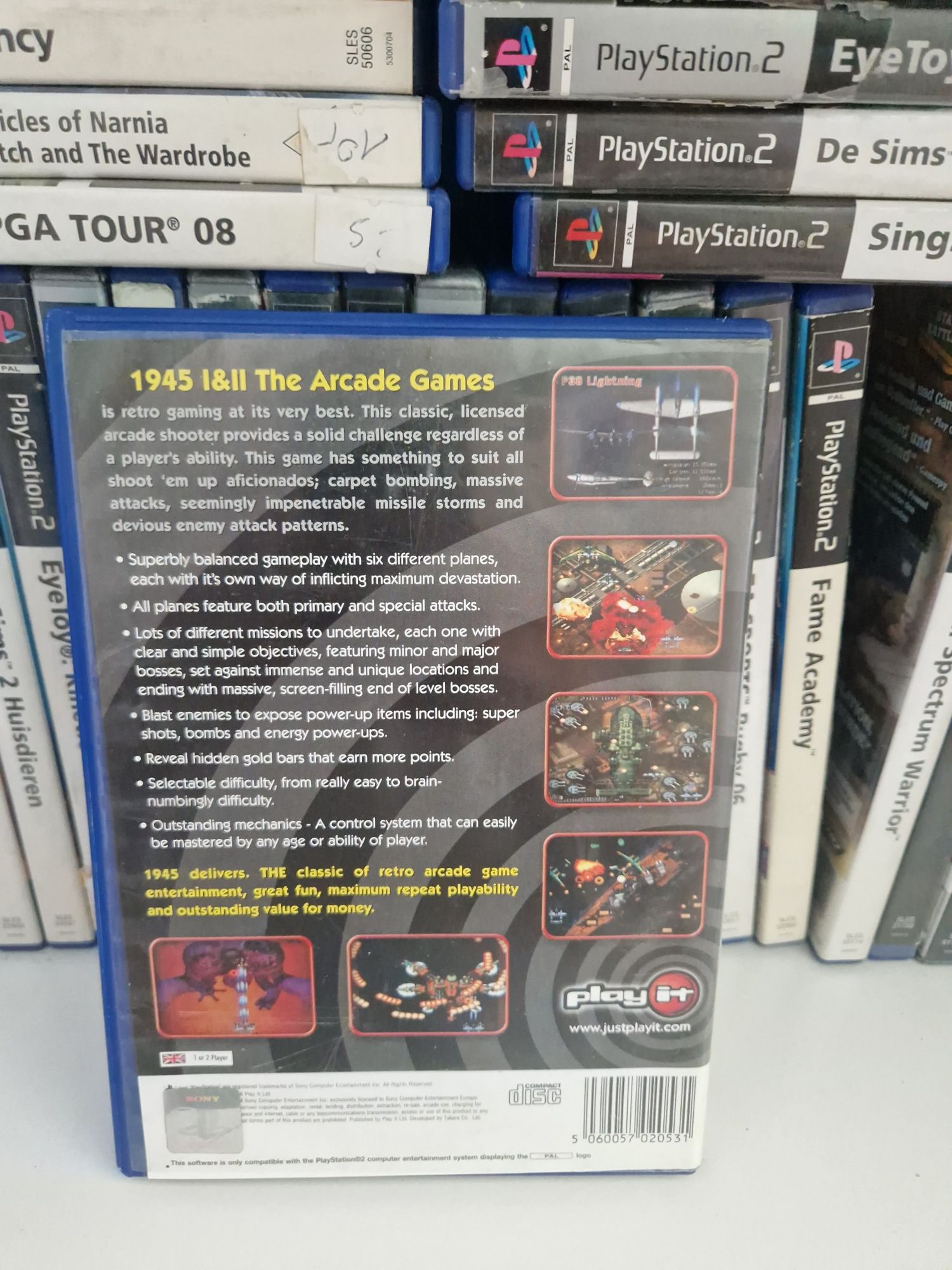 1945 I & II ps2 PlayStation 2
