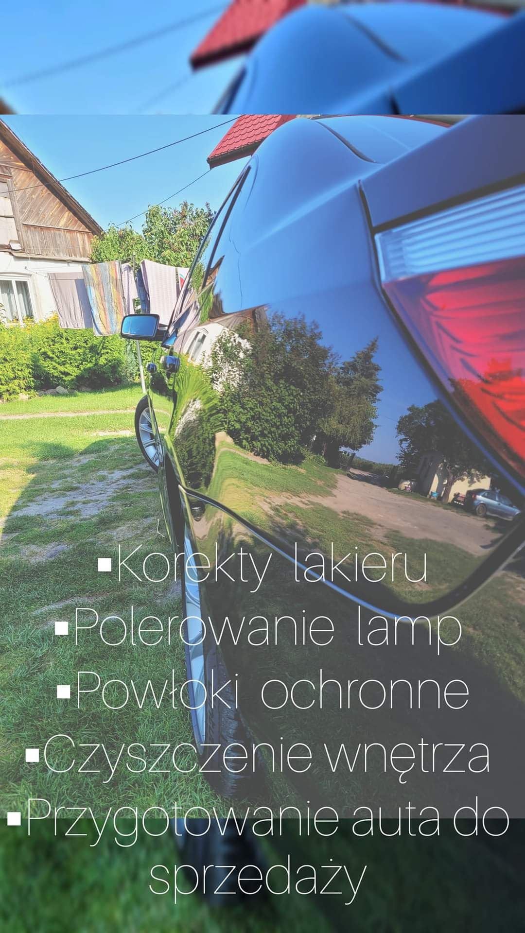 Polerowanie lamp ,korekty lakieru,autokosmetyka,pranie foteli