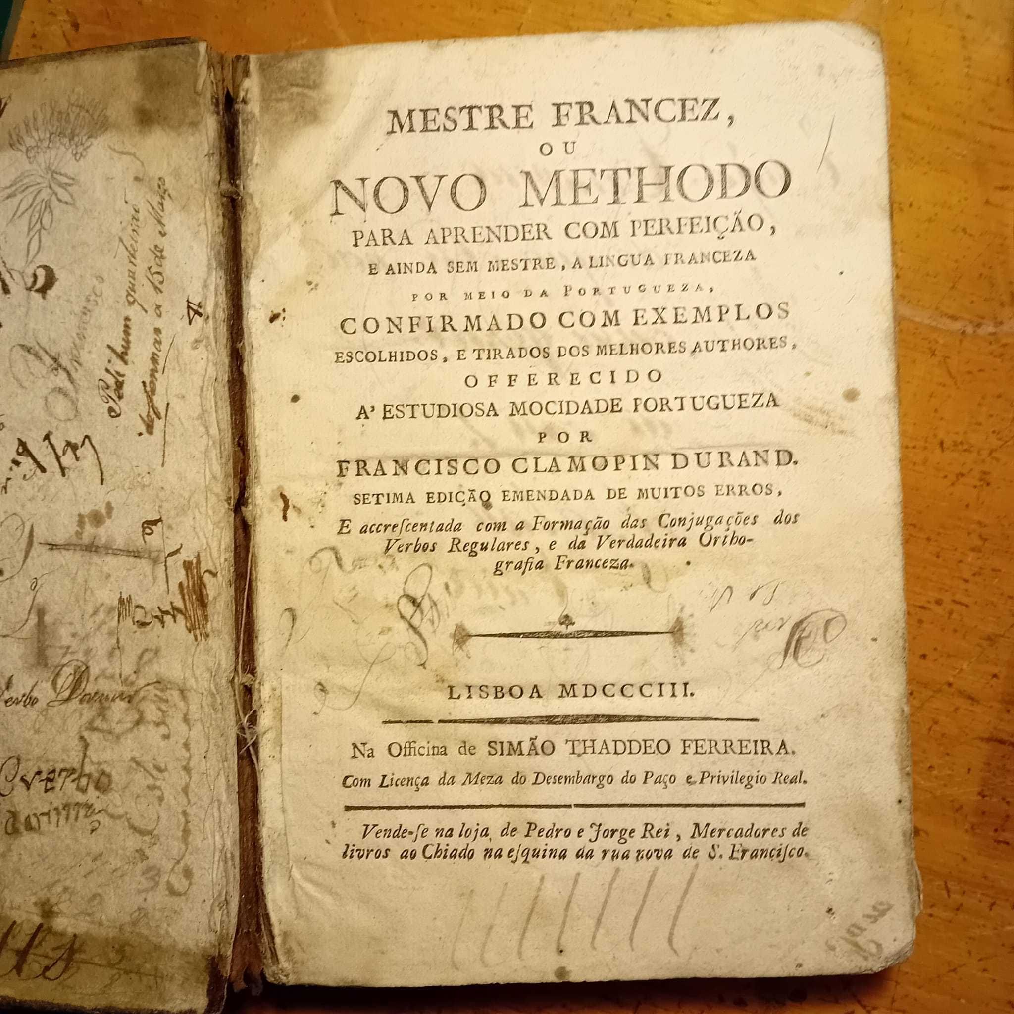 Novo Mestre Francez, ou methodo... 1803
