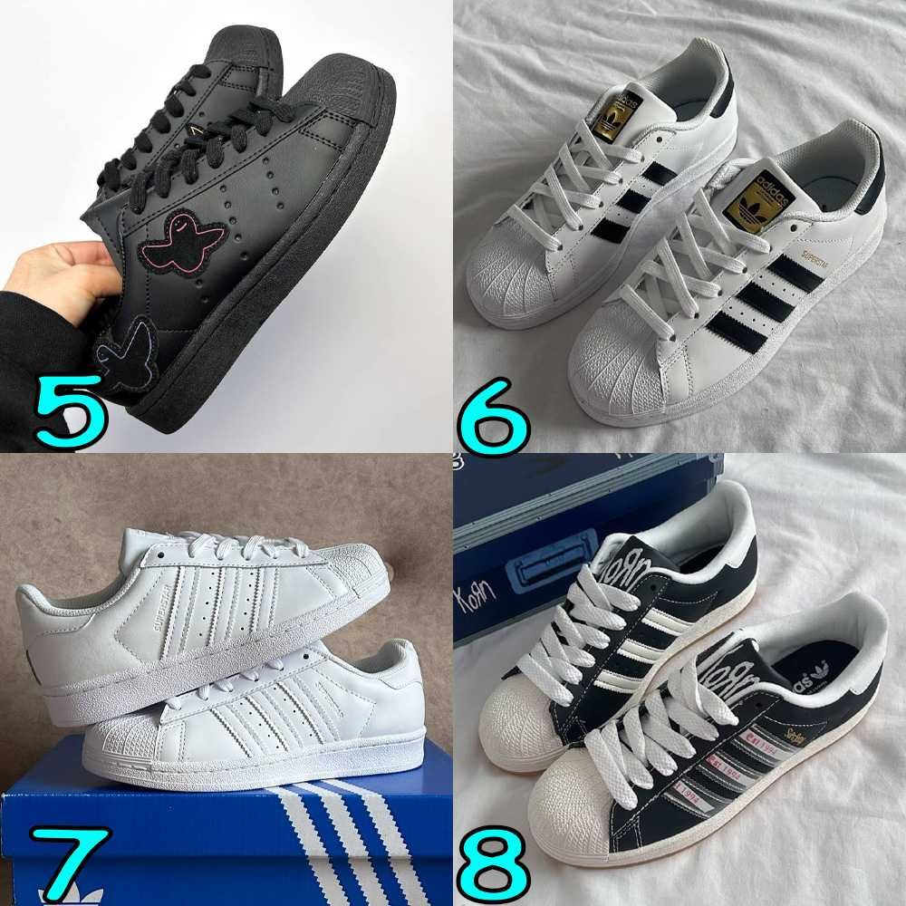 БЕЗ ПЕРЕДПЛАТИ‼️Кросівки Adidas Superstar x Korn, Neighborhood, XLG