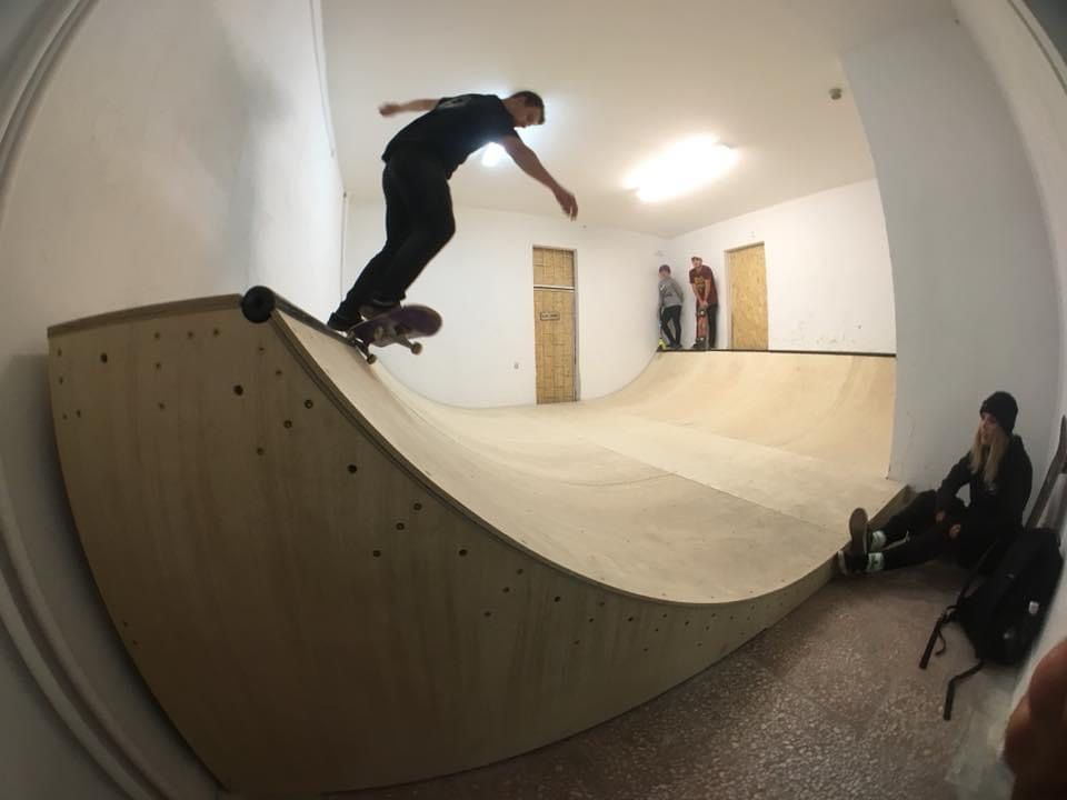 Minirampa Techramps 5x6m - skatepark