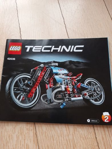 Lego 42036 Technic Miejski motocykl