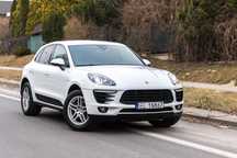 Porsche Macan Biały, niski przebieg