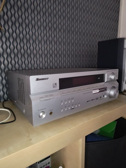 Pioneer VSX-516 + pilot + głośniki Sony SS-RG440