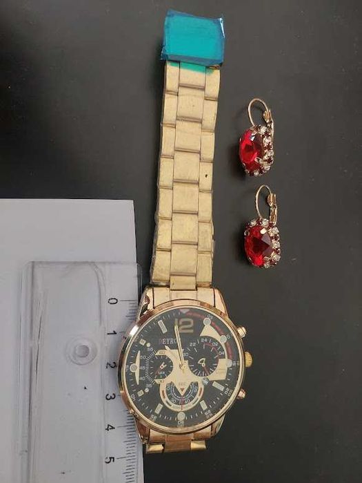 Zegarek męski - duży 40 mm cyferblat