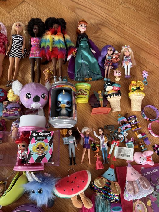 Велика колекція брендових іграшок Barbie, LOL, Ever After High, Disney