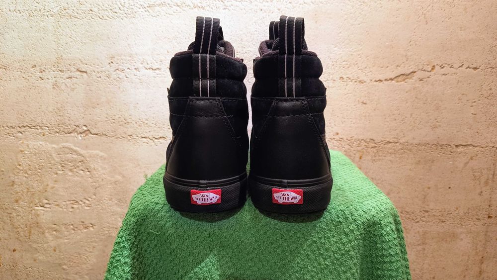 Zimowe trampki VANS UA SK8-HI MTE-2 r.47 skóra ocieplenie jak nowe