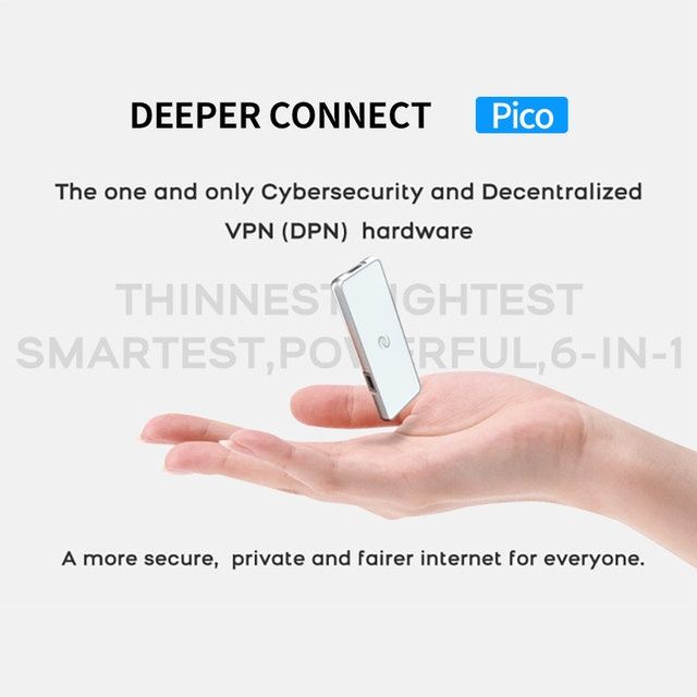 Deeper Connect Pico VPN DPN + Antena wi fi cały zestaw