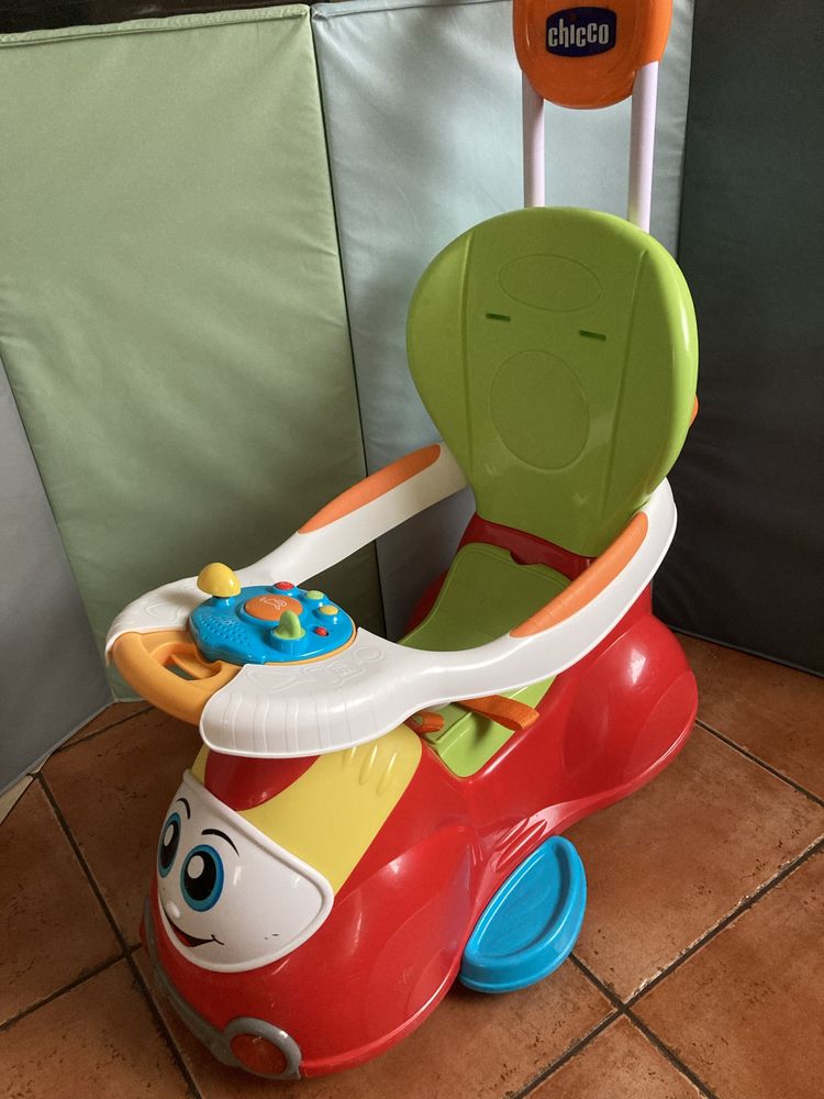 CHICCO Quattro 4w1 jeździk auto pchacz bujak