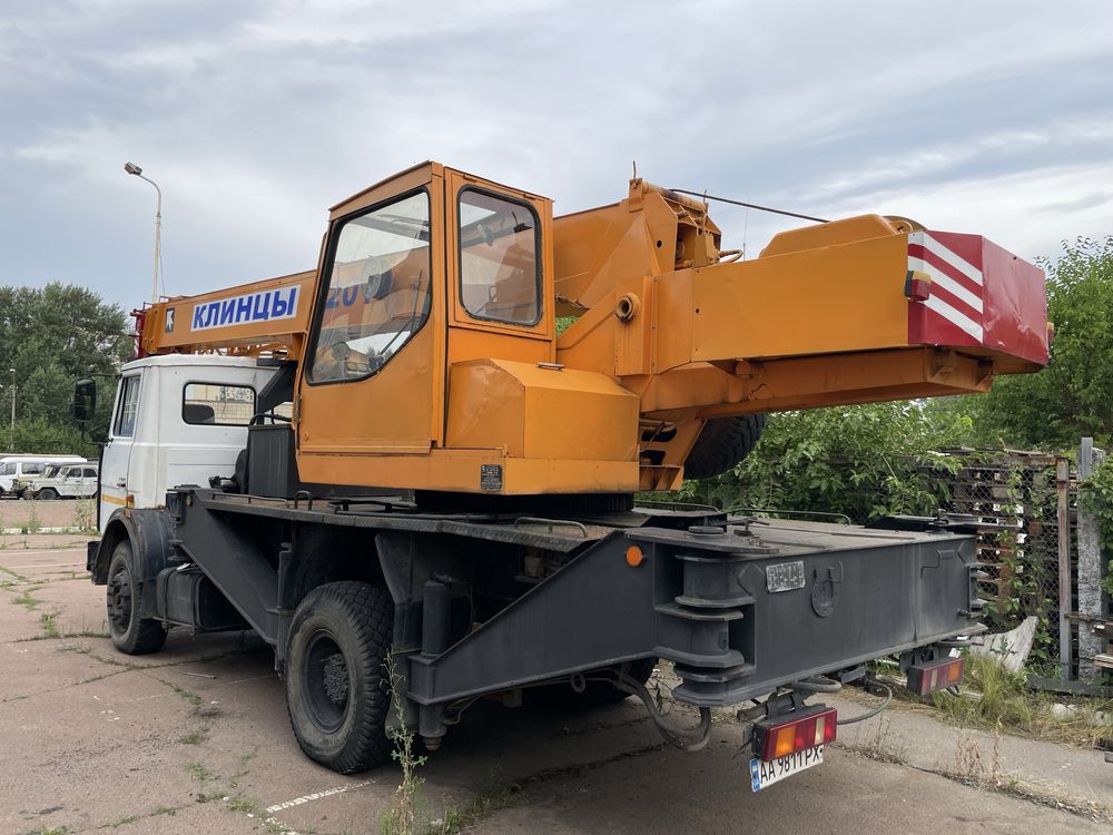 Продається автокран КС 45719-3-2 «КЛИНЦЫ 20т» 2010 року на базі МАЗ