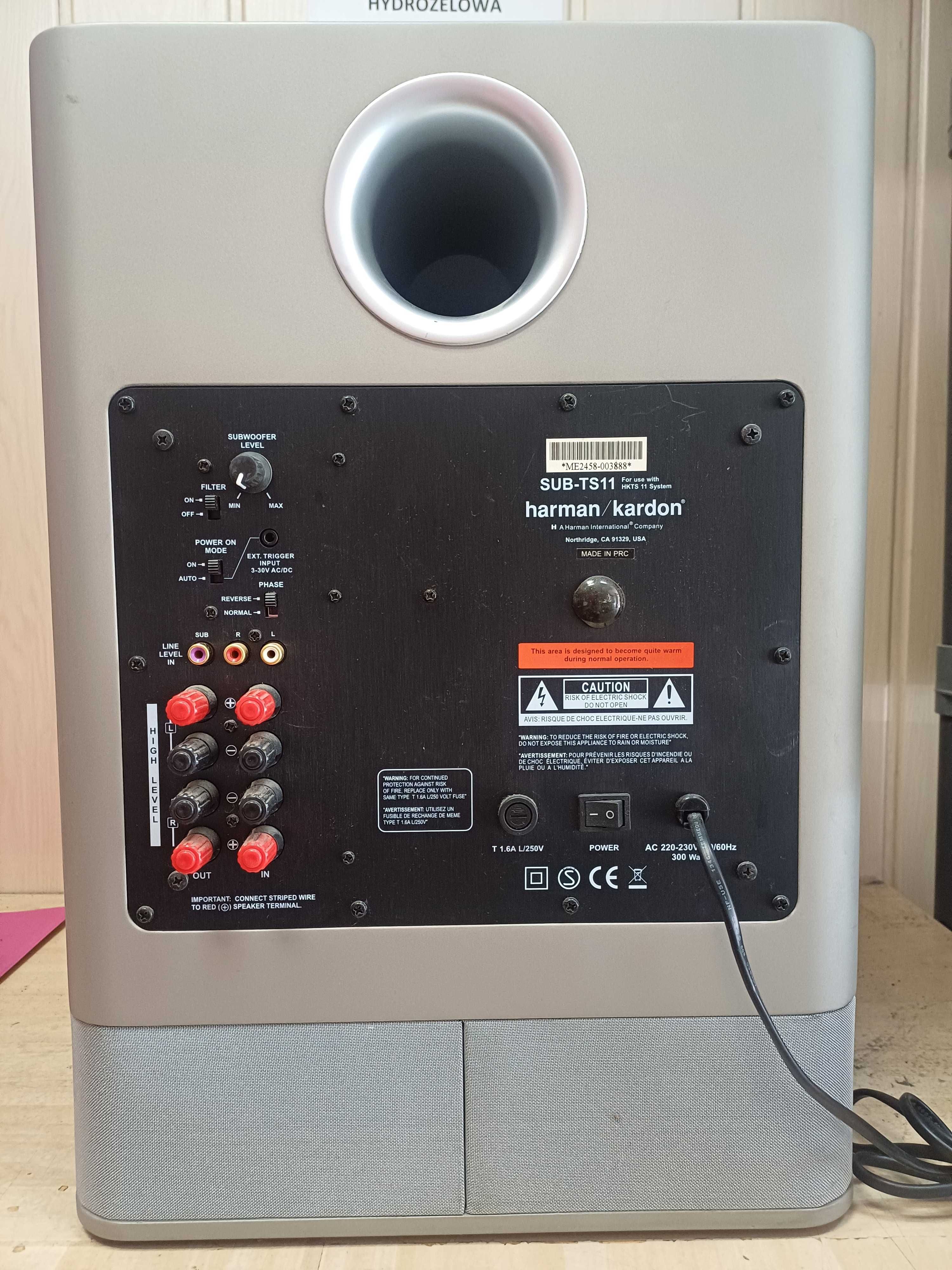 Subwoofer Harman Kardon SUB TS 11 Sklep Radom