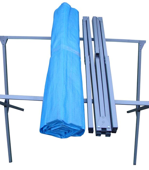 Stół handlowy 250 x 53 RYNEK,  wysokość 40 cm