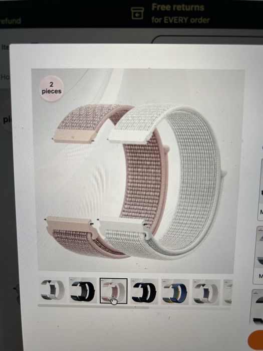 2 pulseiras relogio Garmin 20mm