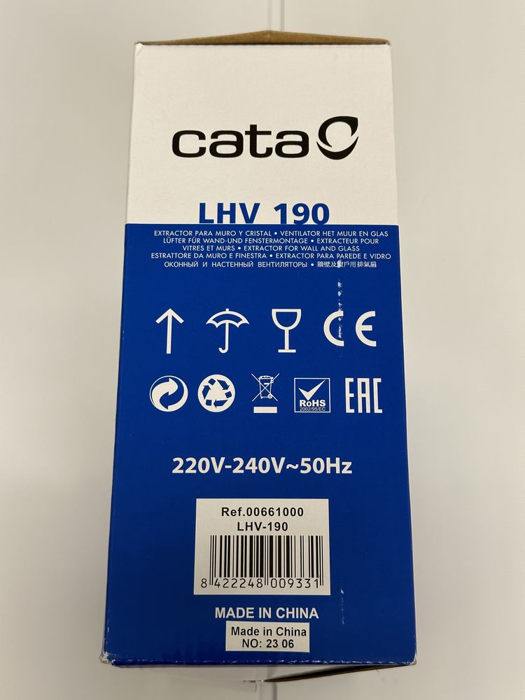 Extrator Cata LHV 190 - Novo