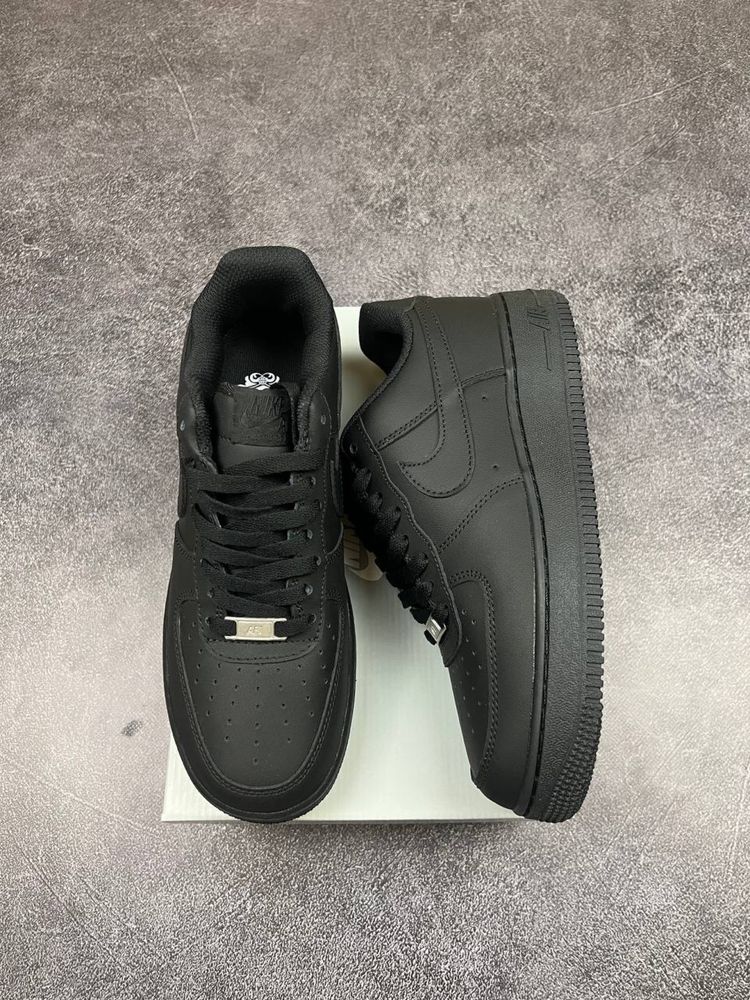 БЕЗКОШТОВНА ДОСТАВКА‼️ Nike Air Force 1 Low Black (Чорні),nike air for