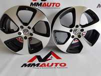 Jantes Golf GTi 8 Black/Polished 17