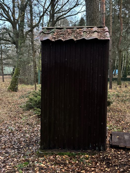 solidna metalowa szopa na narzedzia / domek na narzedzia