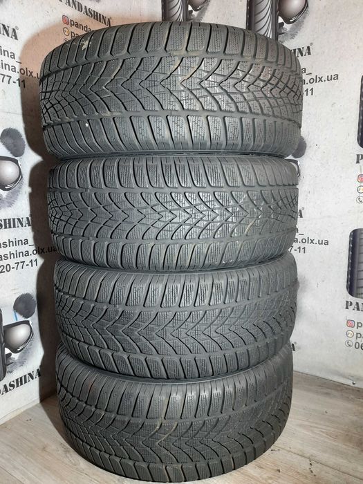 Шини 7,5мм 225/50 R17 DUNLOP SP WinterSport 4D б/у зима склад