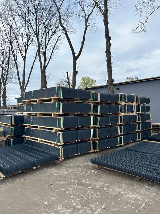 Ogrodzenie Panelowe 3D ogrodzenia Panele KOMPLET Transport