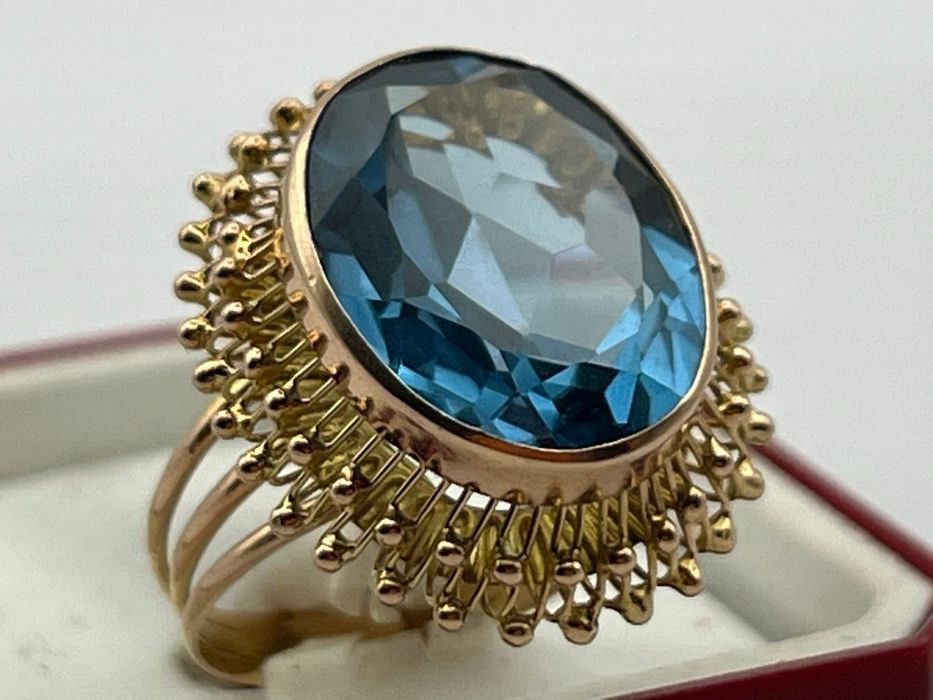 Stary złoty pierścionek 14K