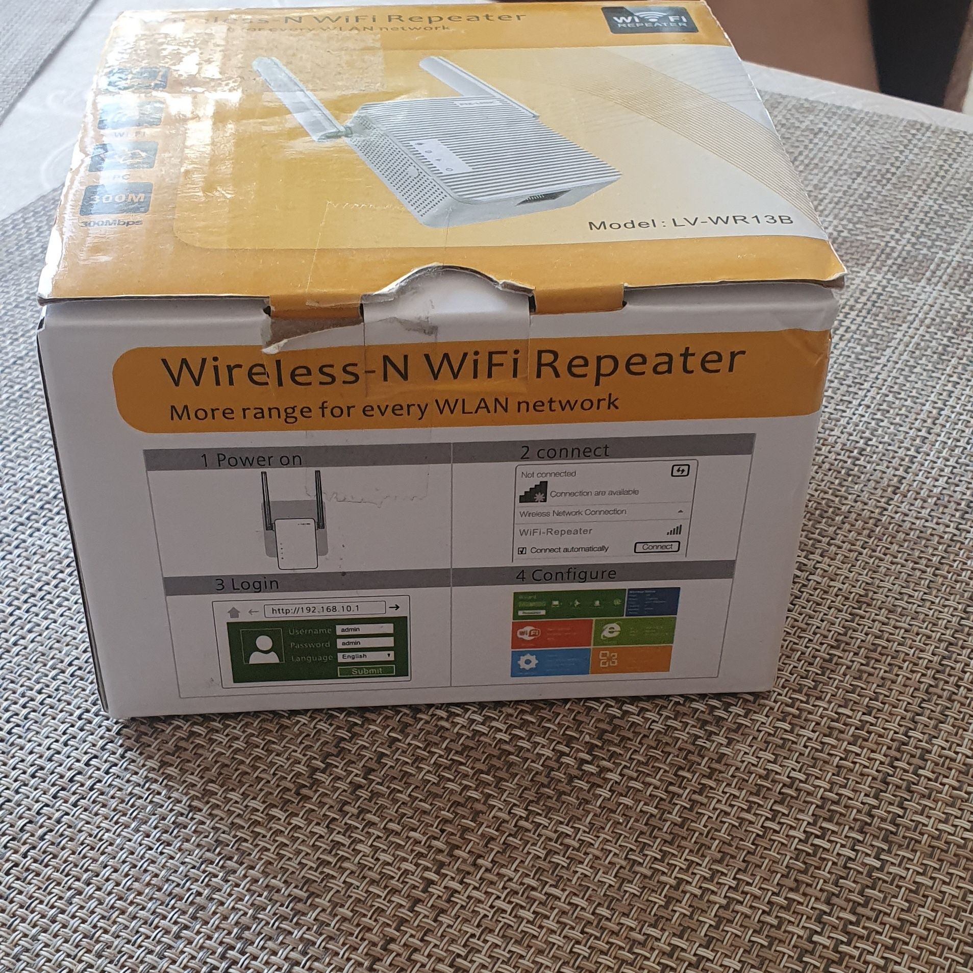Wzmacniacz sygnału WiFi Wireless-N