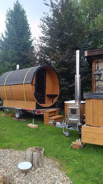 Mobilna Balia Jacuzzi Sauna / Wynajem