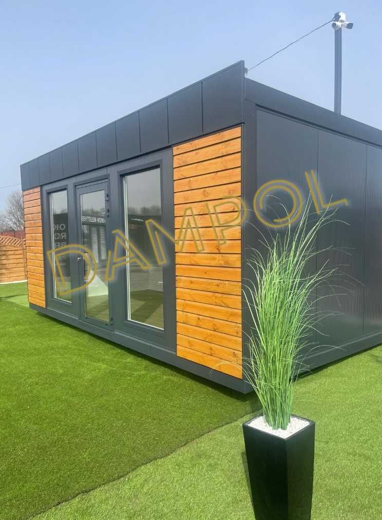 Pawilon 6x3 m Handlowy Biurowy Socjalny Usługowy NOWY Sklep Kosmetyka