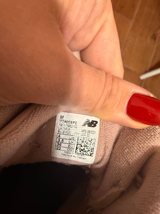 Демисезонні високі кросівки new balance 36 розмір