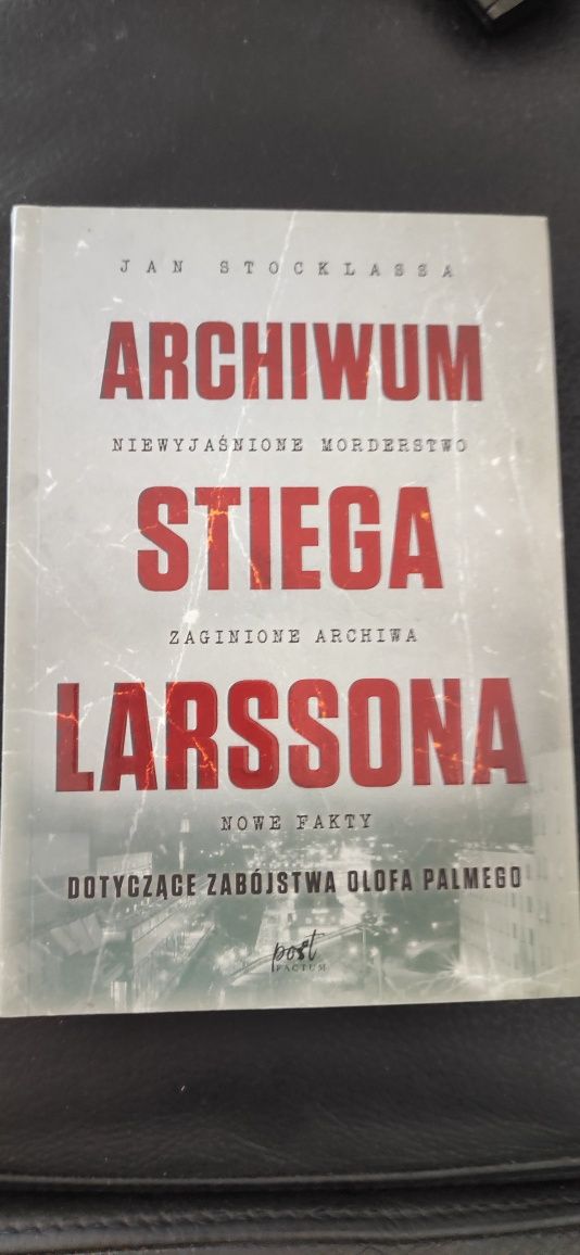 "Archiwum Stiega Larssona" Jan Stocklassa