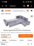 Narożnik SOLO z funkcją spania