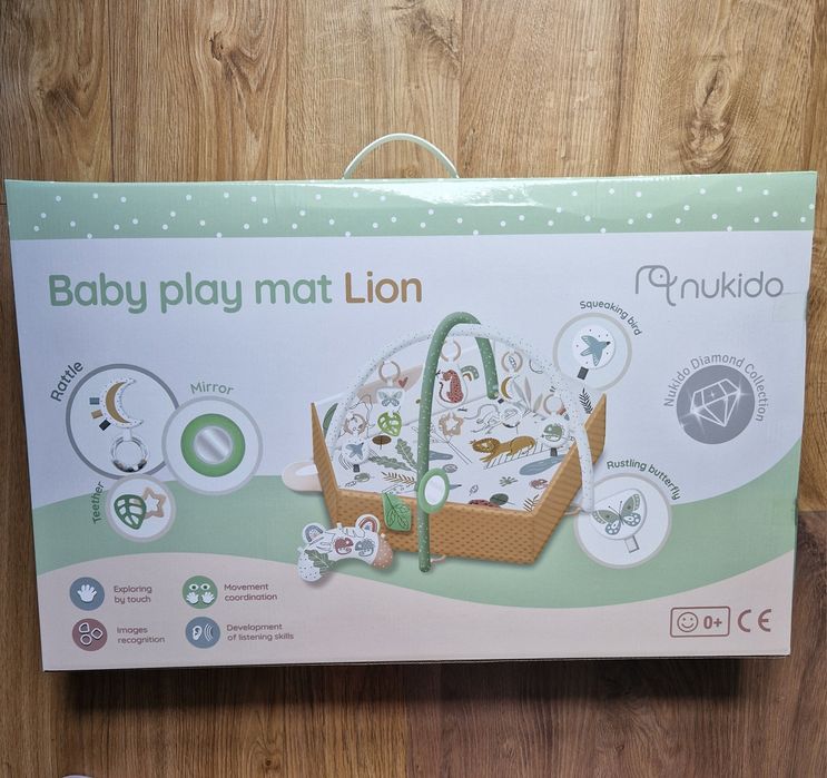 Mata edukacyjna motyw lwa nukido nowa