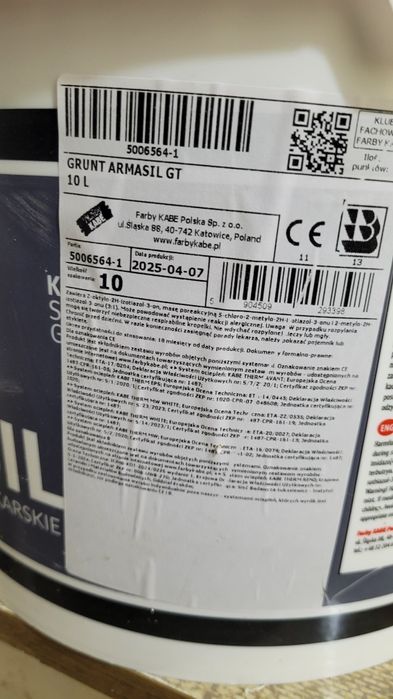 Grunt kabe armasil GT 10l