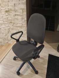 Fotel krzesło biurowe obrotowe szare