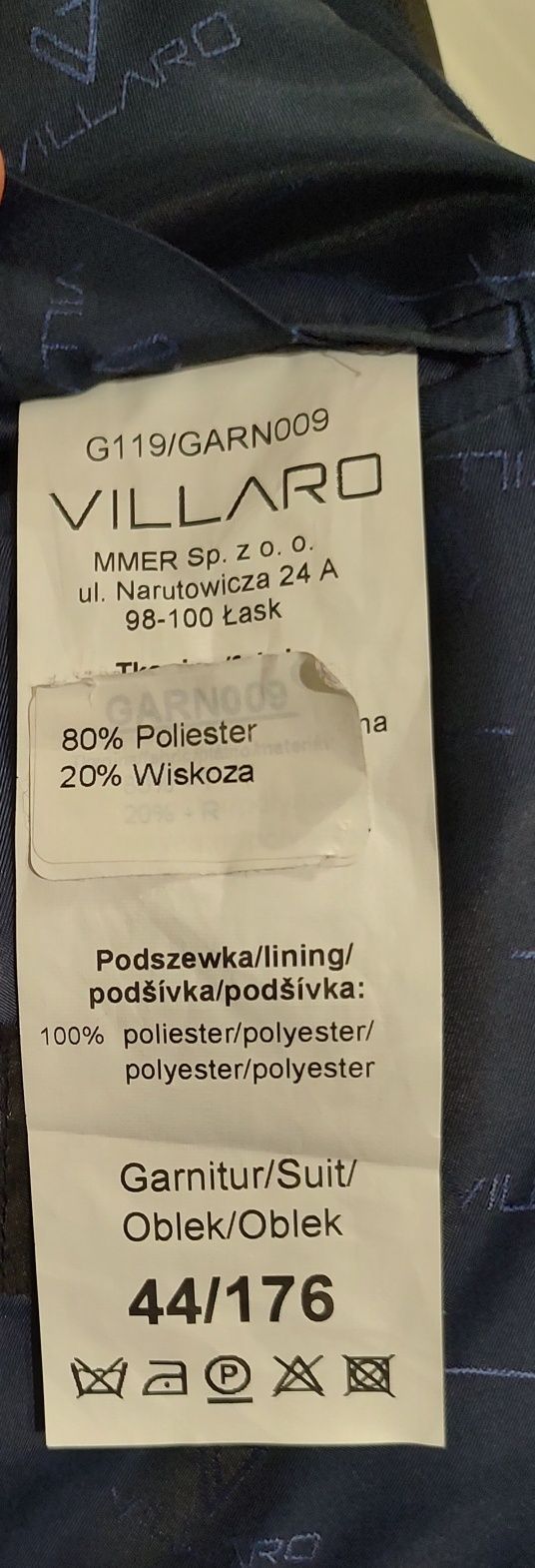 Garnitur rozmiar 44/176 VILLARO