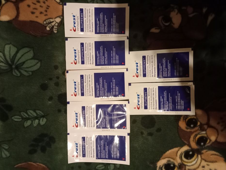 Paski wybielające Crest Supreme 14 sztuk (7 saszetek)