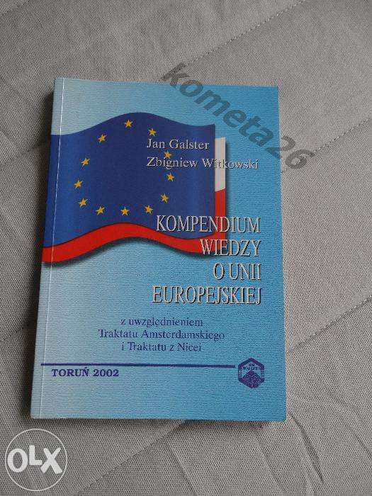 Książka - Kompendium Wiedzy o Unii Europejskiej