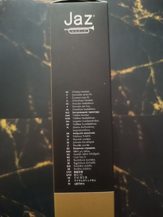 Słuchawki dokanałowe JAZ Twin Free TWS Czarny