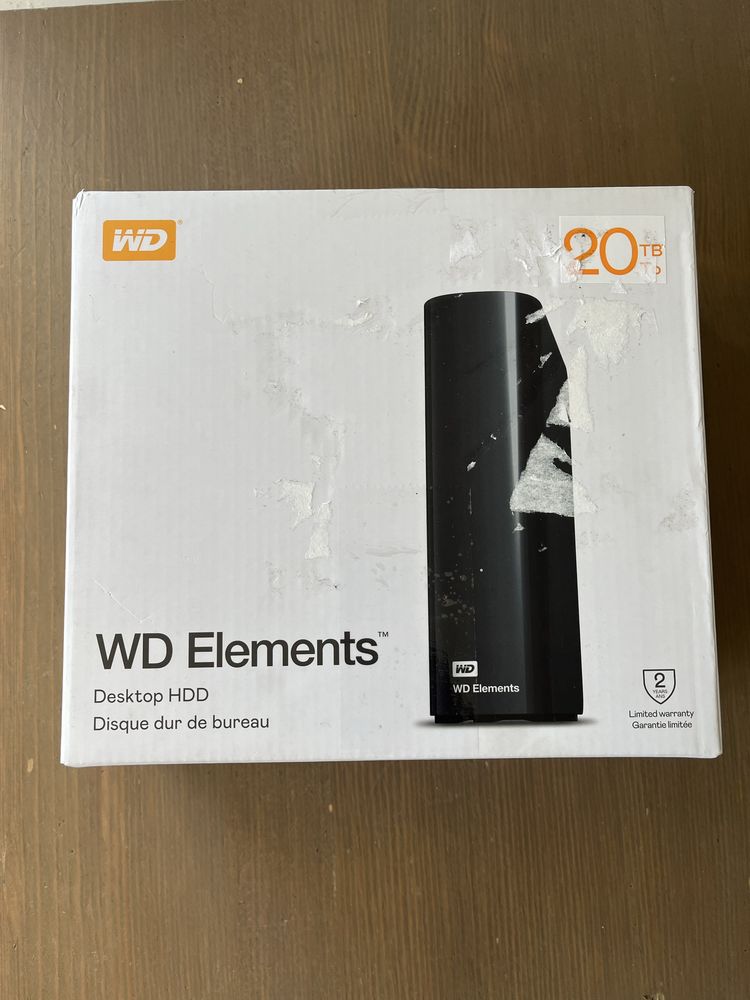 Dysk zewnętrzny WD Elements Desktop 3.5 20TB