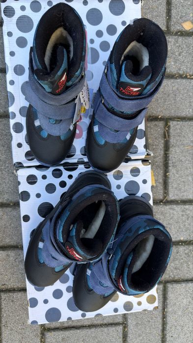 32-20,5 см Tofino термо ботинки на мальчика новые зимние