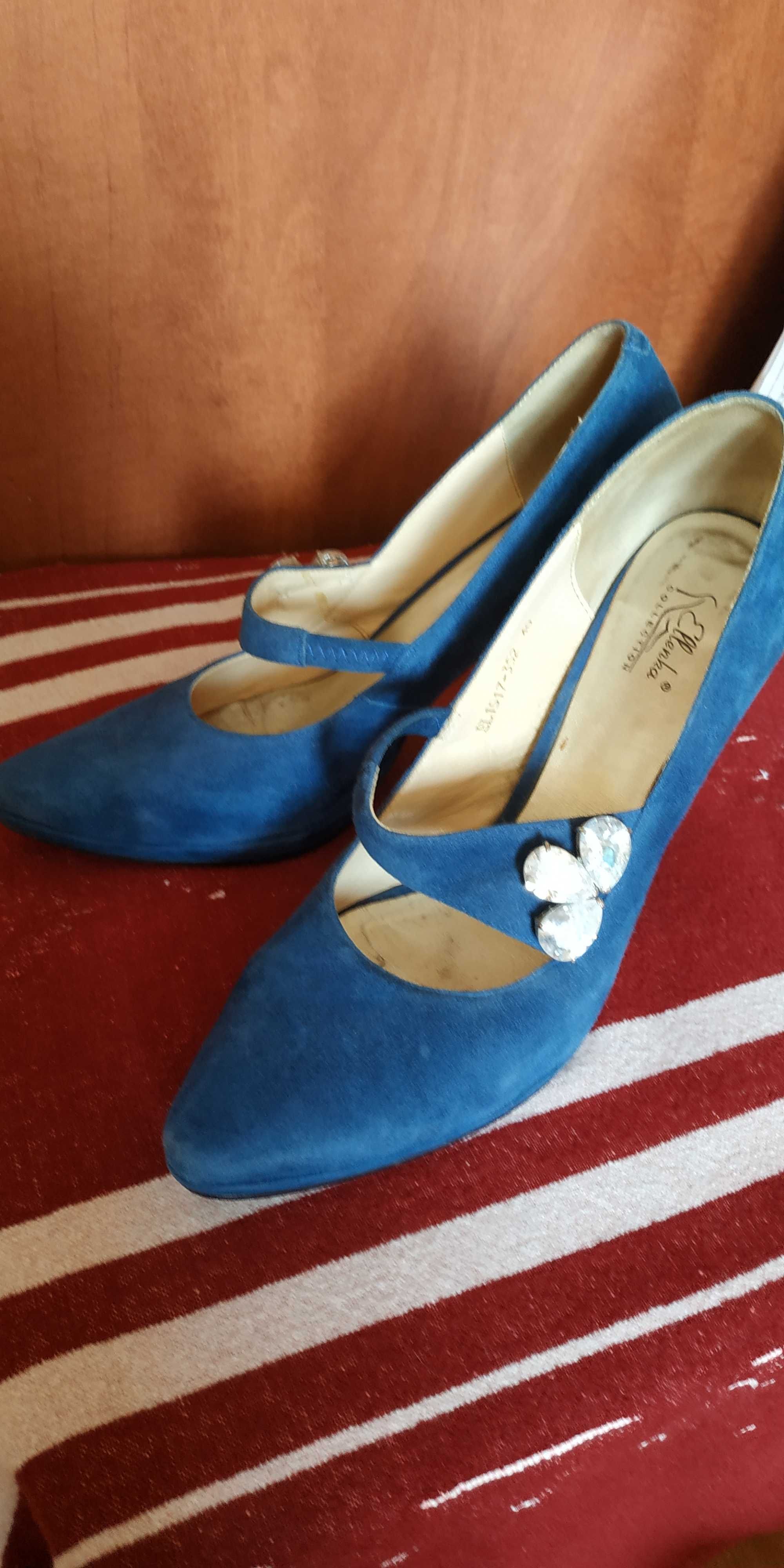 Синие туфли Ellenka