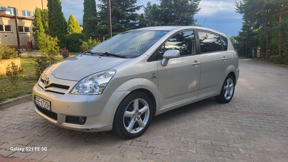 Toyota Corolla Verso Wersja X 7 os Nawigacja Kamery