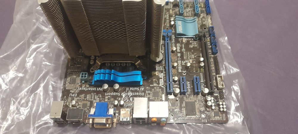 Комплект: Материнская плата ASUS P8H61-M PRO + Xeon E3-1240v2+16ГБ ОЗУ