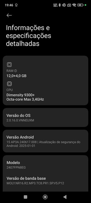 Xiaomi 14T Pro (Usado apenas 1 Semana)