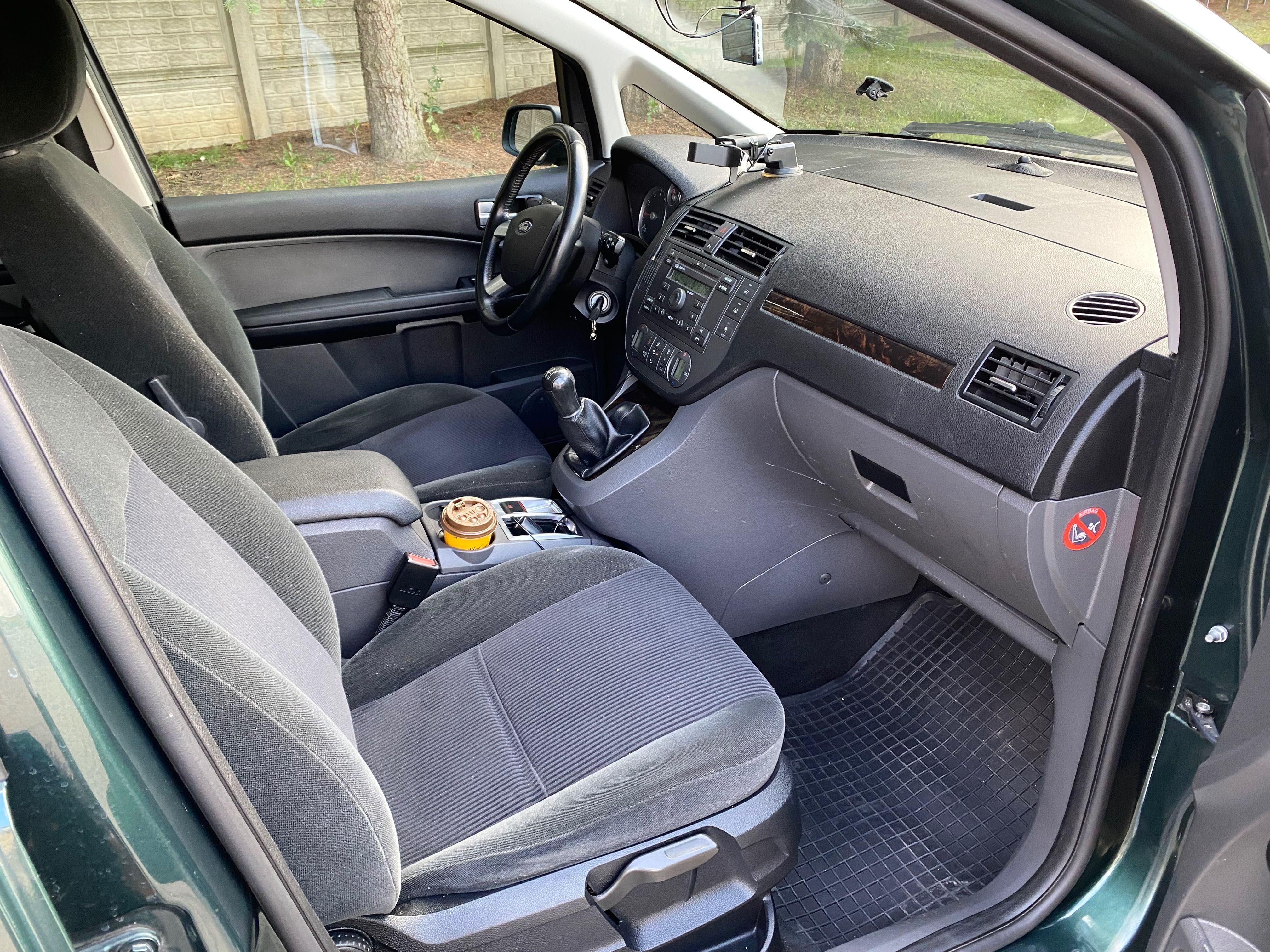 Ford C-MAX 1.8 benzyna, GHIA, mocno doinwestowany, nowe opony, kamera