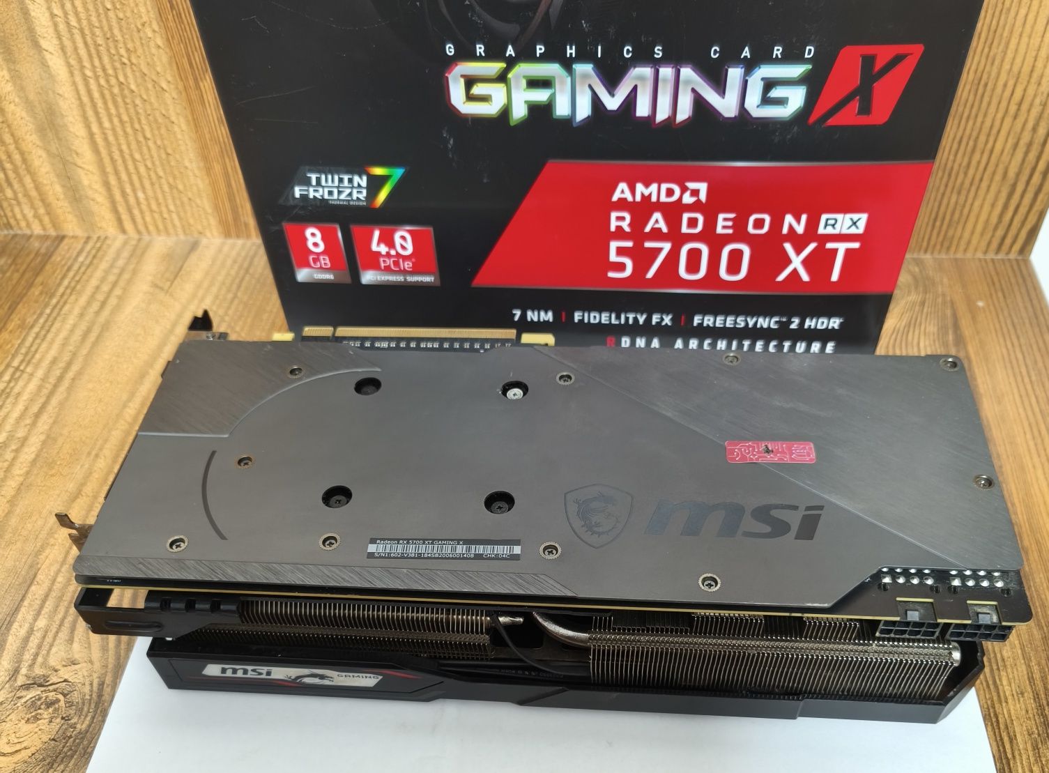 Відеокарта Radeon RX5700XT MSI GAMING X - 8Gb GDDR6