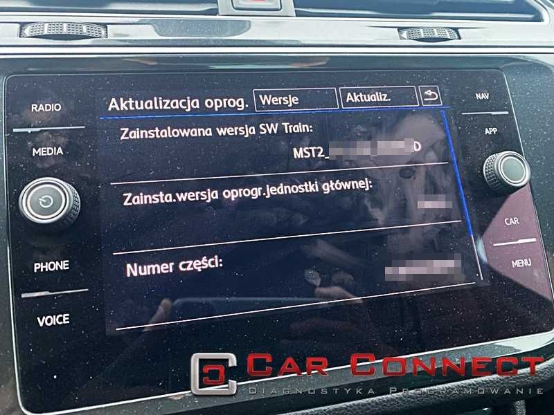 Aktywacja CarPlay Android Auto App Connect Full Link Audi VW Seat Skod