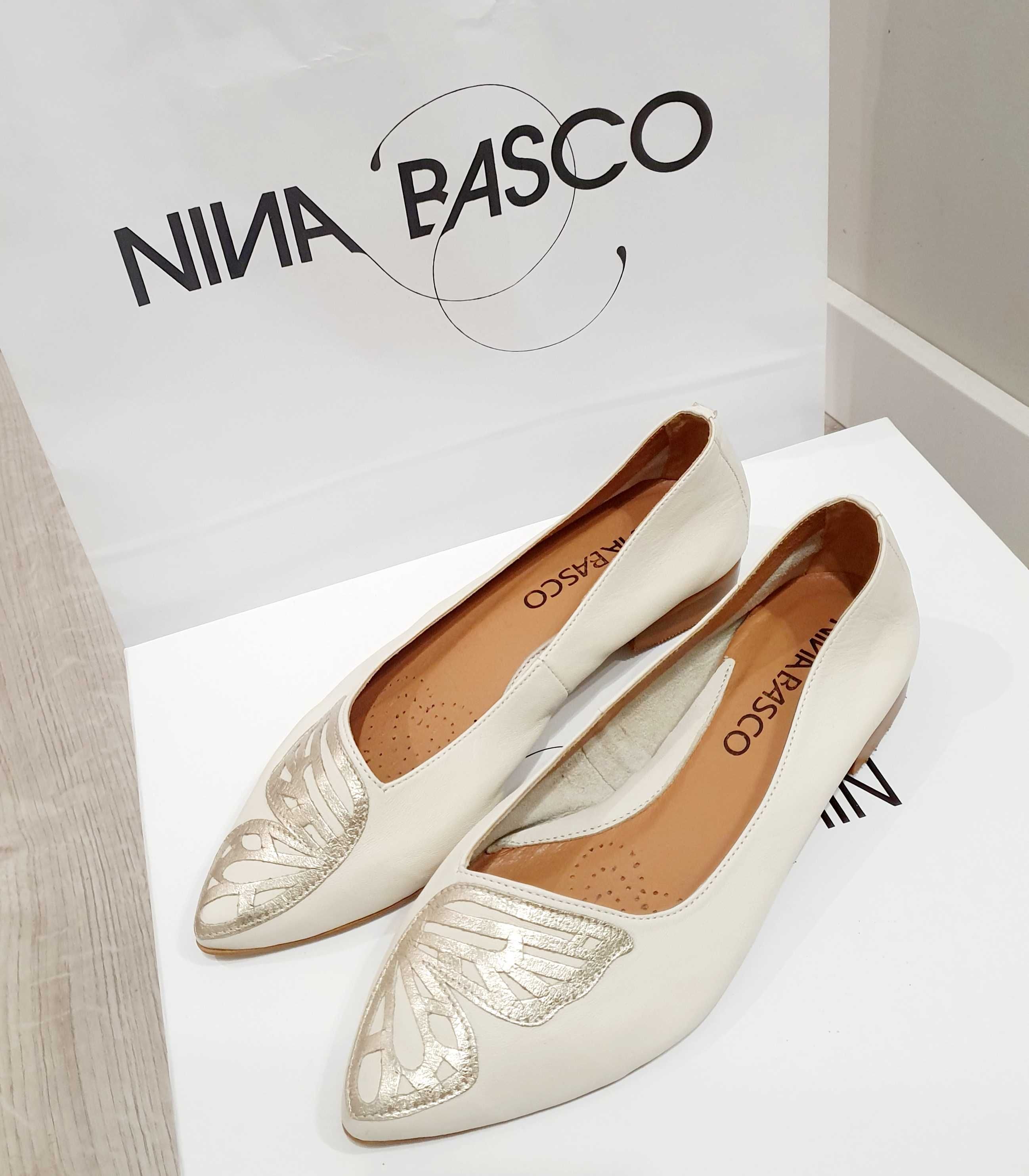 Buty nina basco roz . 36