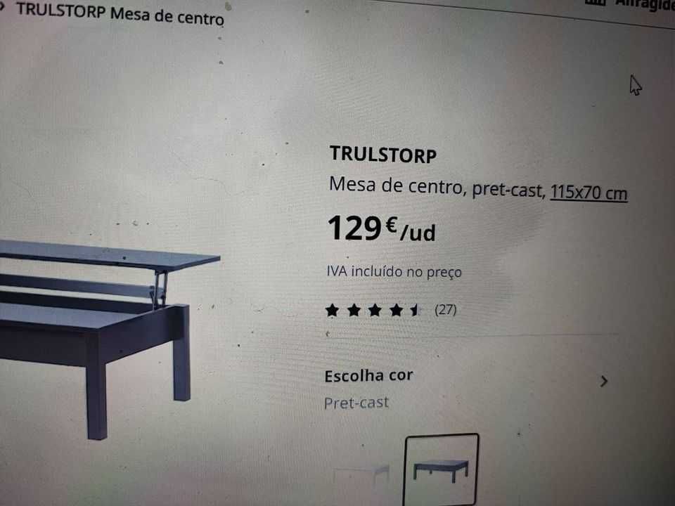 Mesa centro IKEA